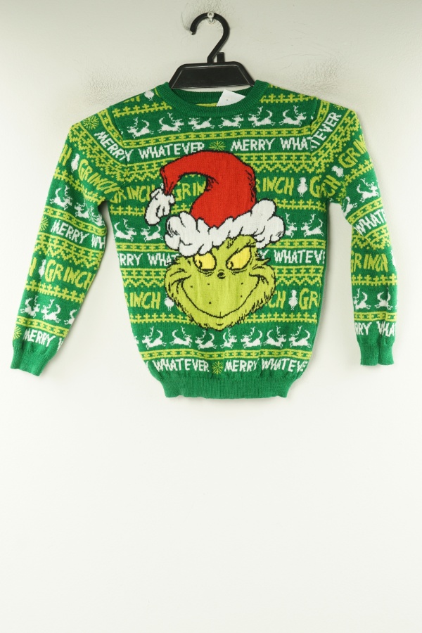 Sweter zielony Grinch - PRIMARK zdjęcie 1