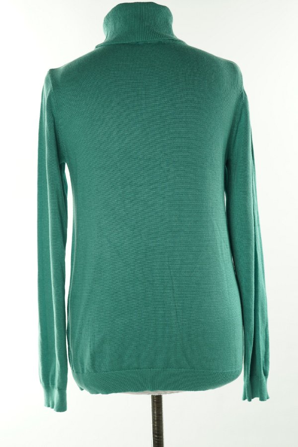 Sweter golf seledynowy - MORE&MORE zdjęcie 2