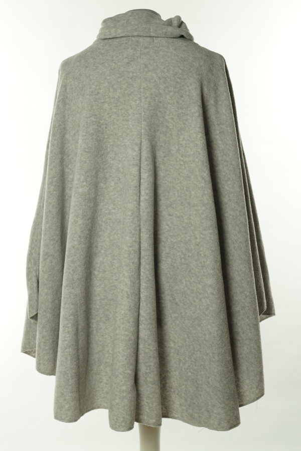 Ponczo szare polarowe - PAPRIKA zdjęcie 2