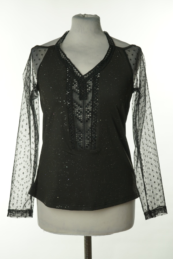 Bluzka czarna z broaktem - CBR zdjęcie 1