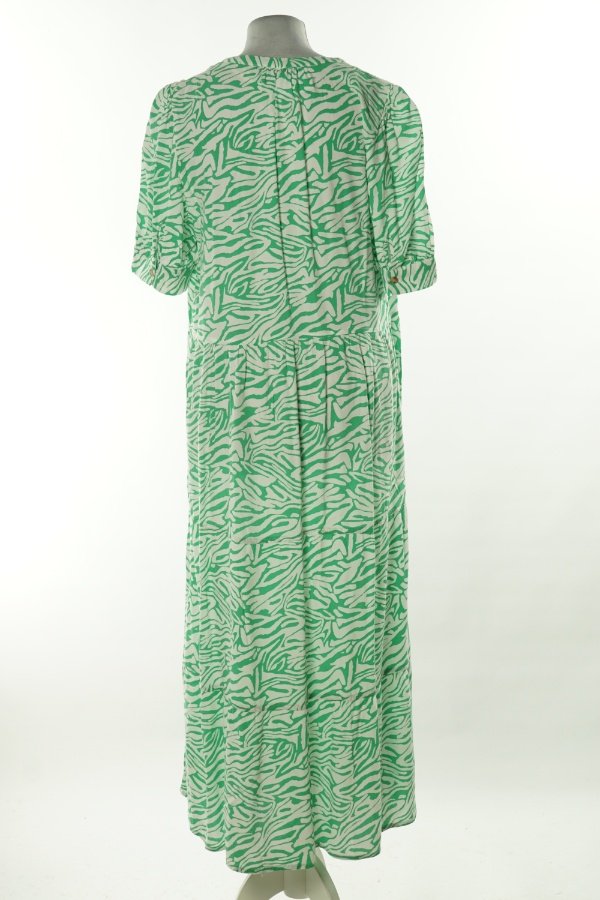 Sukienka biało-zielona - M&S zdjęcie 2