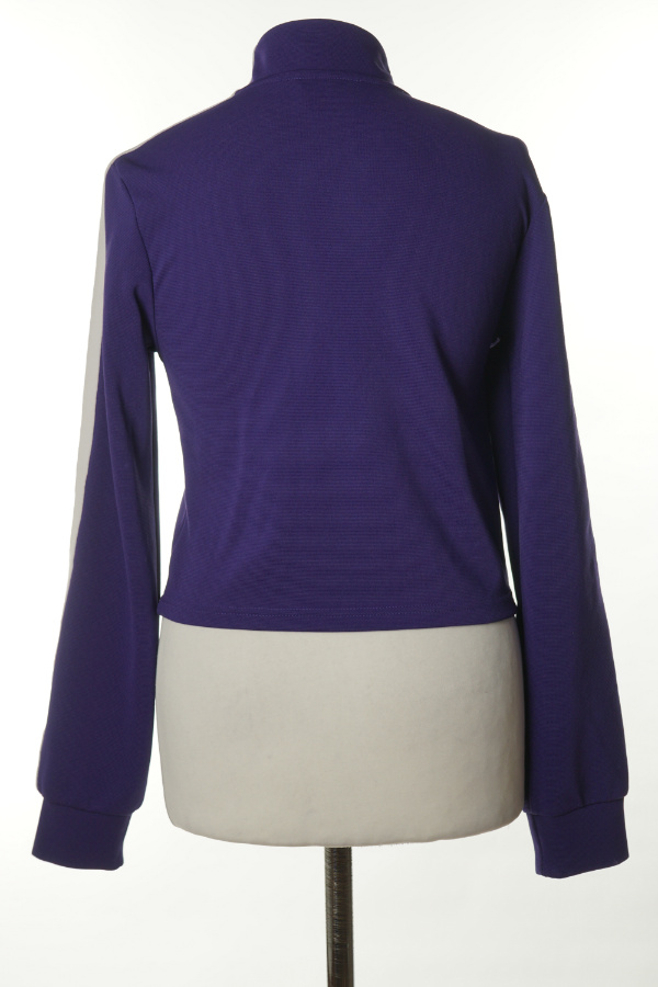 Bluza fioletowa z lapmasem - BRAK METKI Z NAZWĄ PRODUCENTA zdjęcie 2