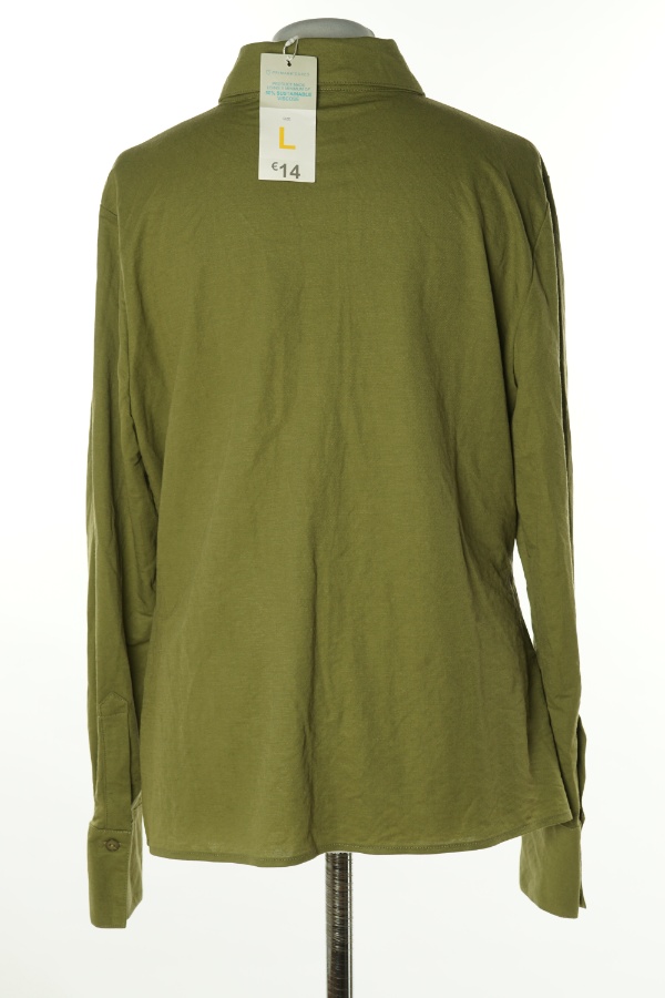 Koszula zielona drapowana, PRIMARK - PRIMARK zdjęcie 2