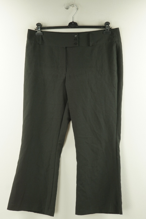 Spodnie materiałowe czarne - MATALAN zdjęcie 1