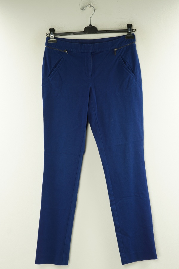 Spodnie materiałowe niebieskie - ALFANI zdjęcie 1