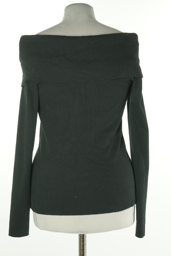 Bluzka czarna prążkowana - M&S zdjęcie 2