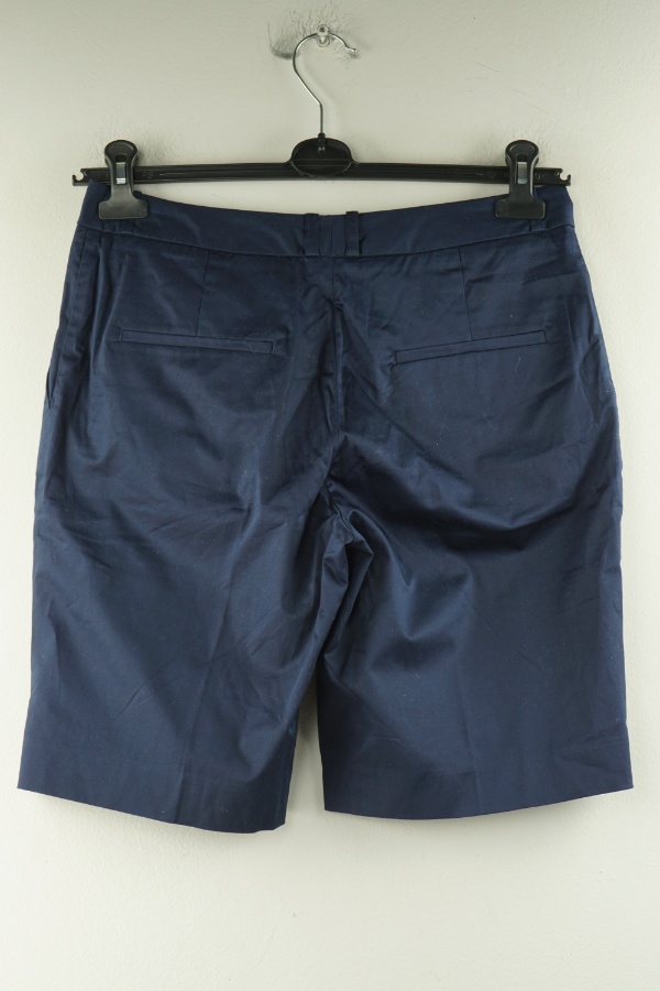 Krótkie spodenki granatowe materiałowe, H&M - H&M zdjęcie 2