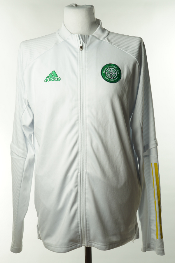 Bluza z naszywkami biała sportowa Adidas - ADIDAS zdjęcie 1