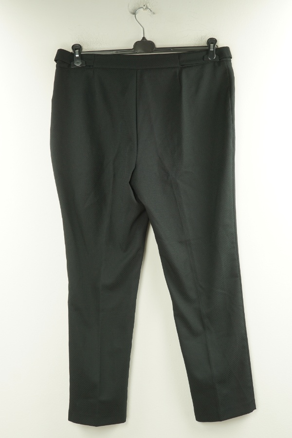 Spodnie materiałowe czarne - F&F zdjęcie 2