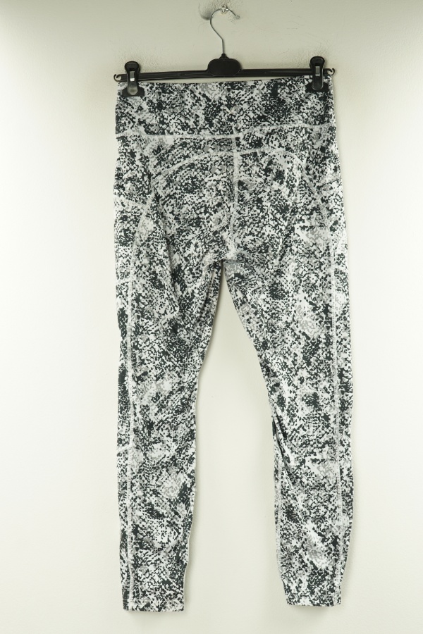 Legginsy biało - czarno - szare - STADIUM zdjęcie 2