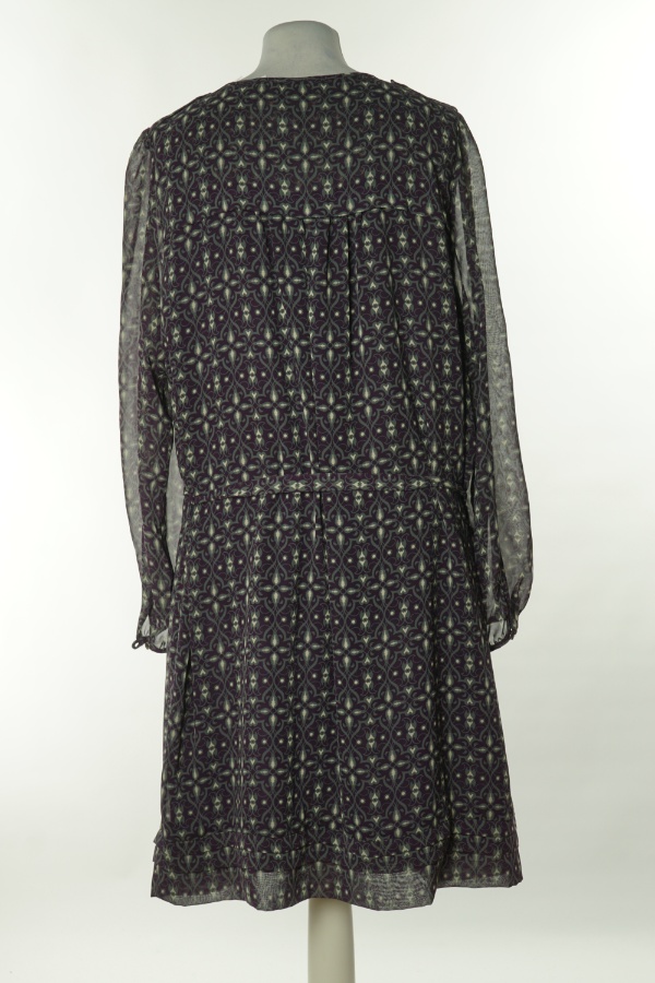 Sukienka fioletowa wzorzysta - AUTOGRAPH zdjęcie 2