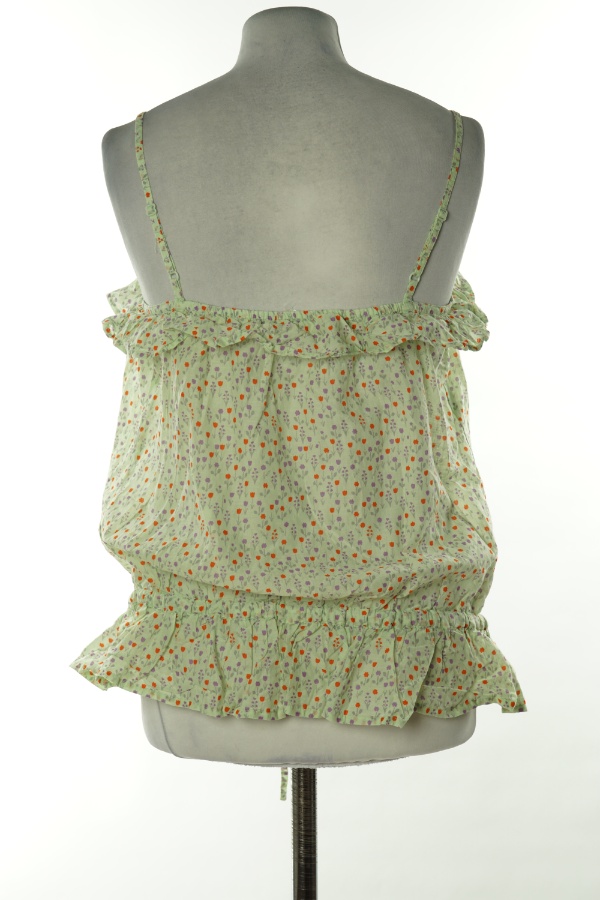 Bluzka zielona w kwiaty - RIVER ISLAND zdjęcie 2