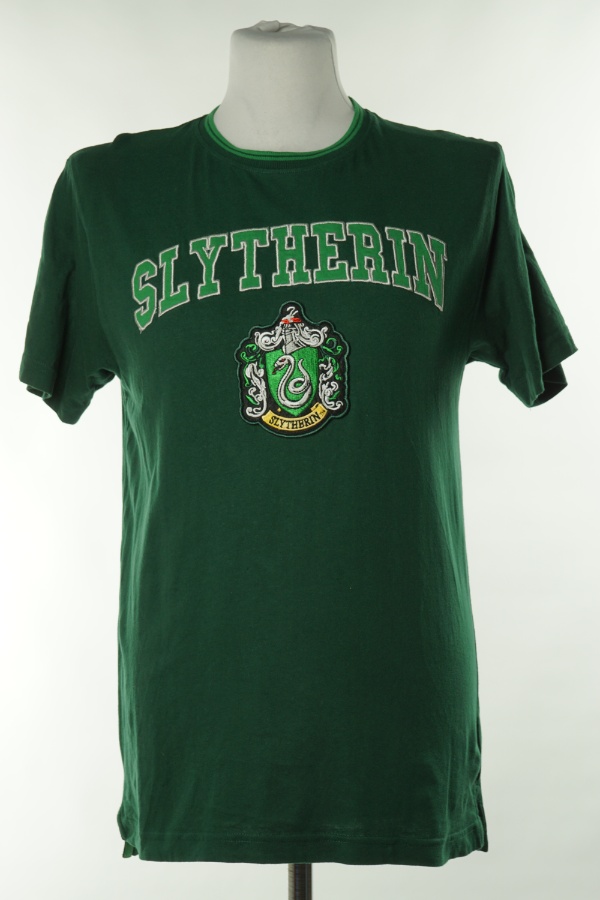 Koszulka zielona Slytherin - BRAK METKI Z NAZWĄ PRODUCENTA zdjęcie 1