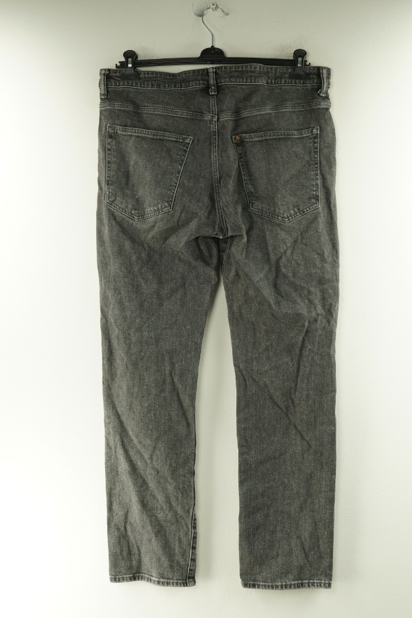 Spodnie jeansowe ciemnoszare - H&M zdjęcie 2