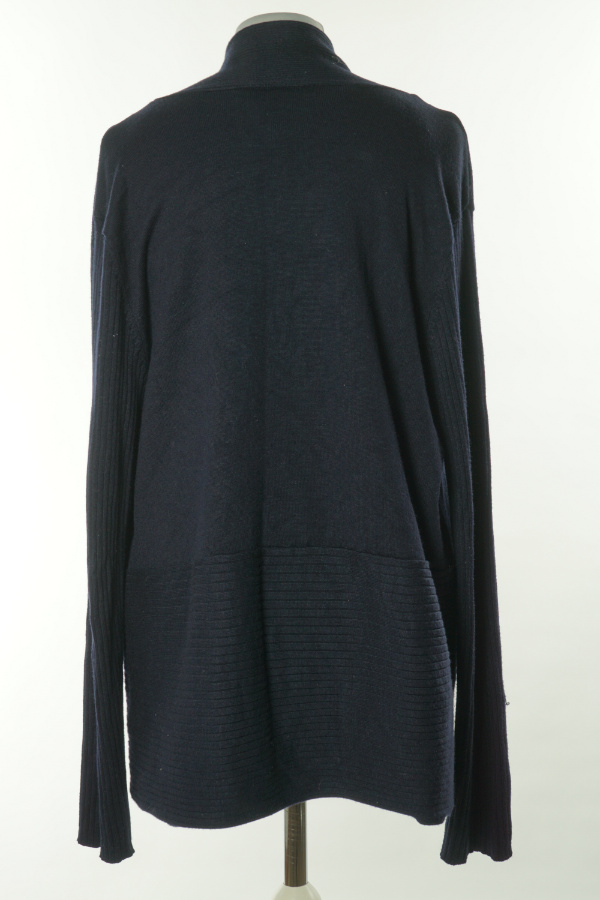 Narzutka sweterkowa granatowa - 89TH&MADISON zdjęcie 2