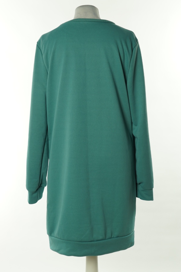 Sukienko-bluza zielona - SHEIN zdjęcie 2