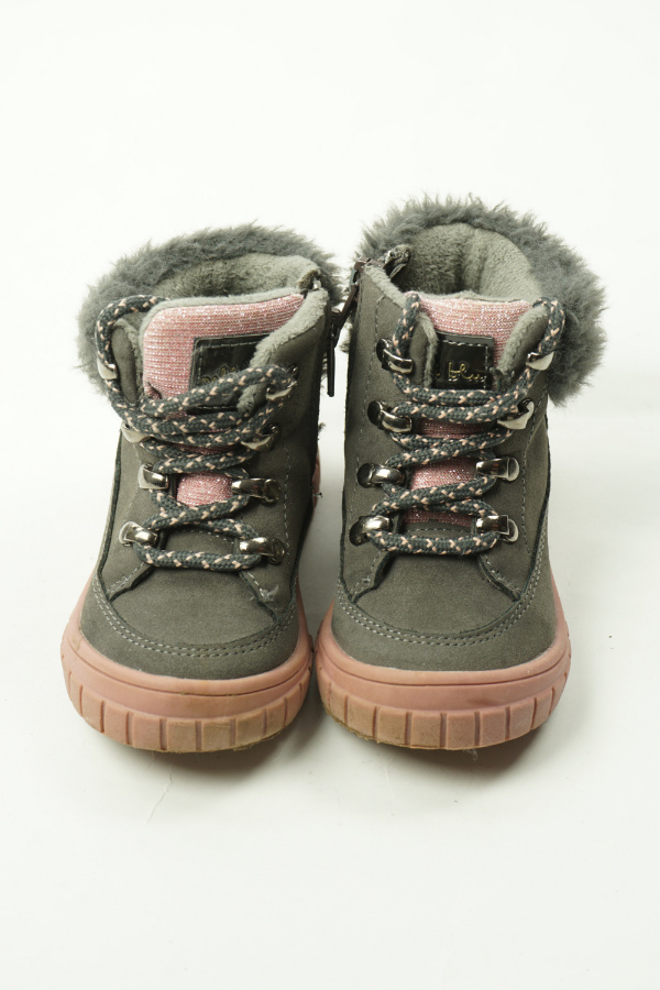 Buty szaro-różowe - NELLI BLU zdjęcie 2