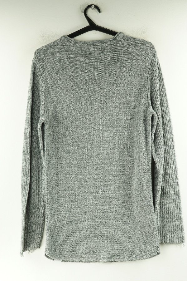 Sweter szary melanż - ONLY & SONS zdjęcie 2