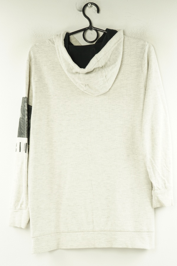 Bluza szara z napisem - LINDEX zdjęcie 2