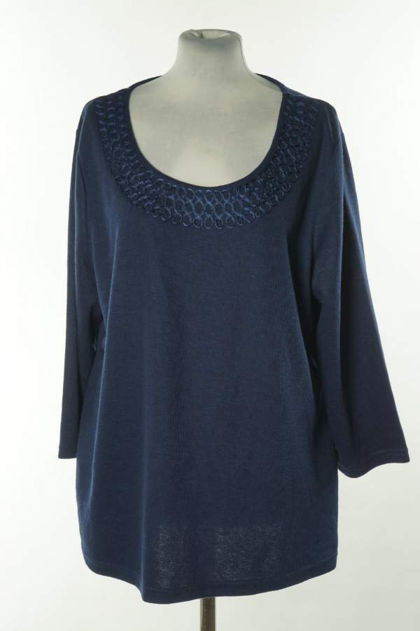 Sweter granatowy - BONMARCHE zdjęcie 1