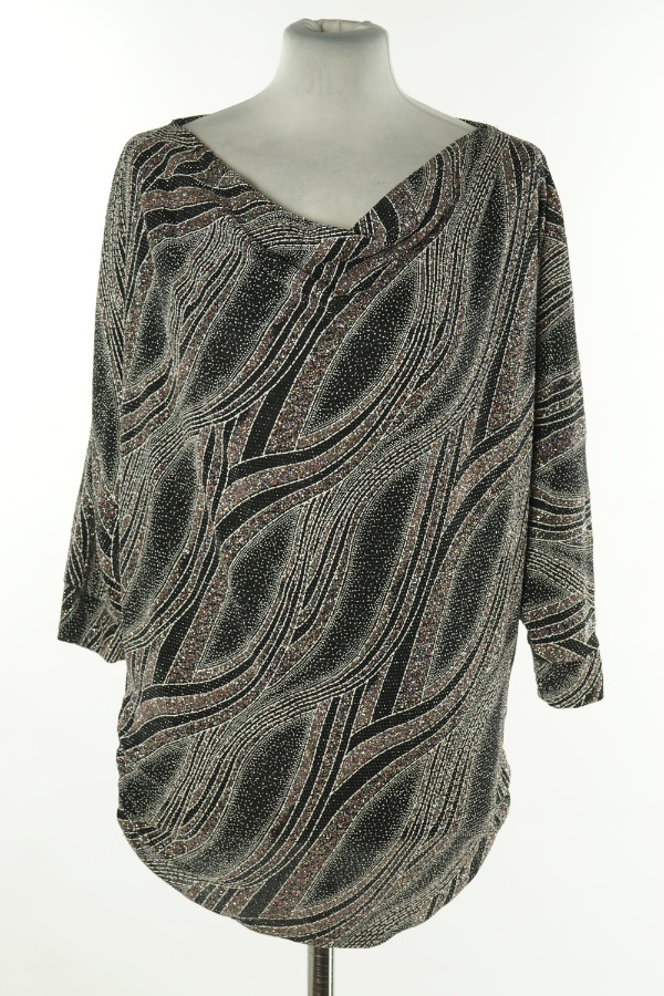 Bluzka czarna brokatowa - QUIZ zdjęcie 1