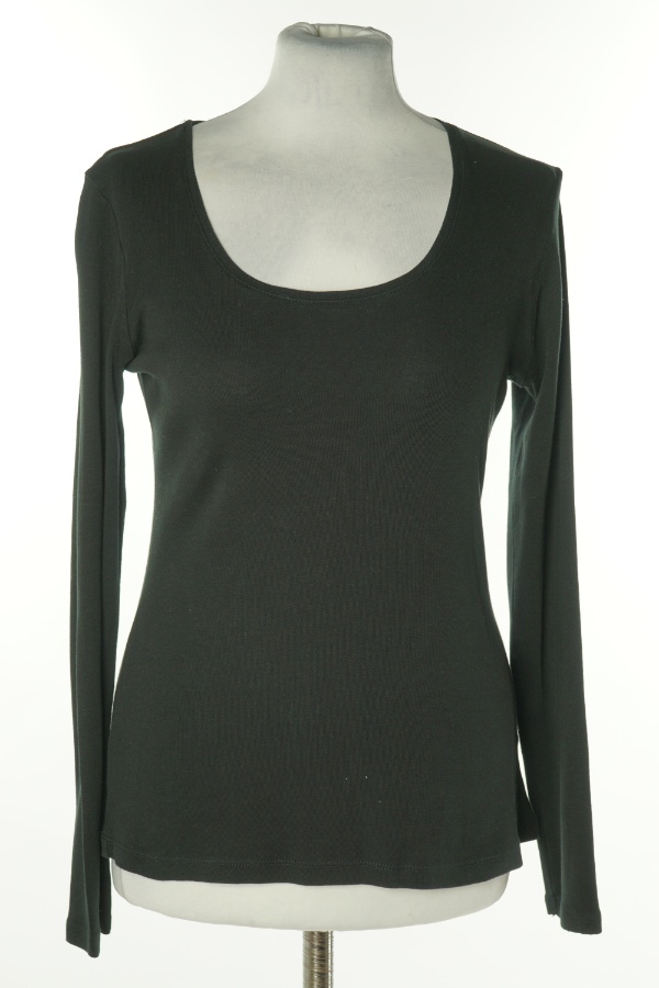 Bluzka czarna gładka - NEXT zdjęcie 1