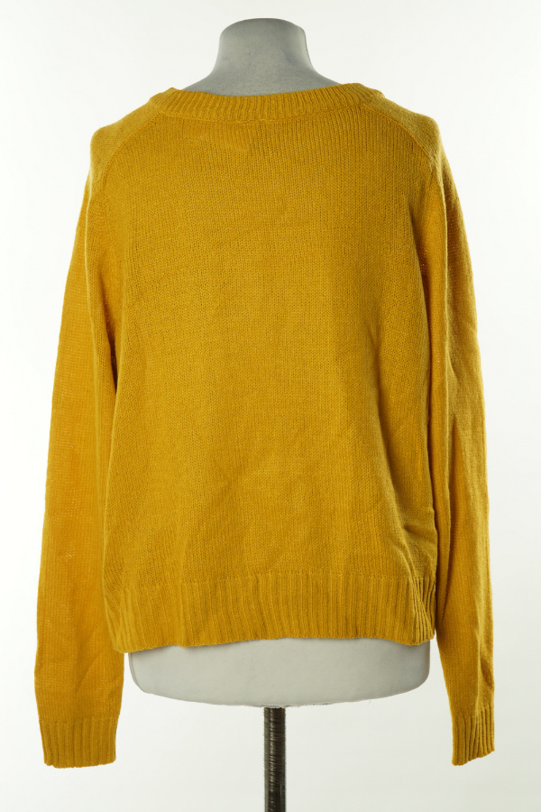 Sweter żółty - BRAK METKI Z NAZWĄ PRODUCENTA zdjęcie 2