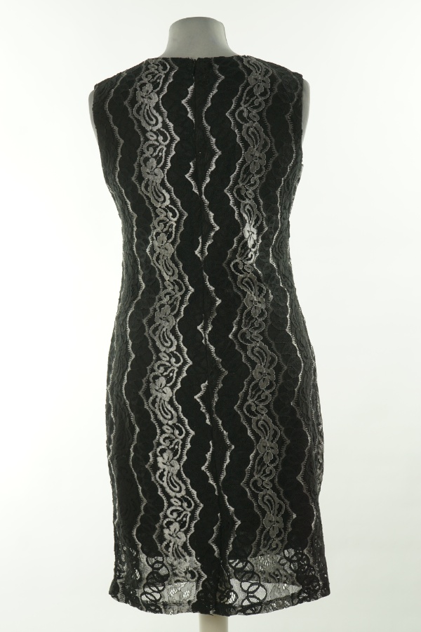 Sukienka czarno-szara koronkowa - KATE zdjęcie 2