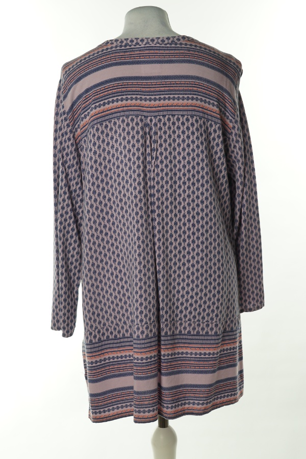 Bluzka wrzosowa wzorzystaa - JOHN BANER zdjęcie 2