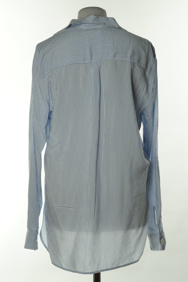 Koszula w biało - niebieskie paski - NEXT zdjęcie 2