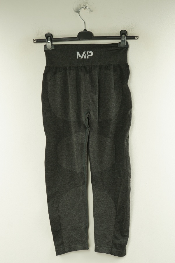 Legginsy ciemnoszare - BRAK METKI Z NAZWĄ PRODUCENTA zdjęcie 2