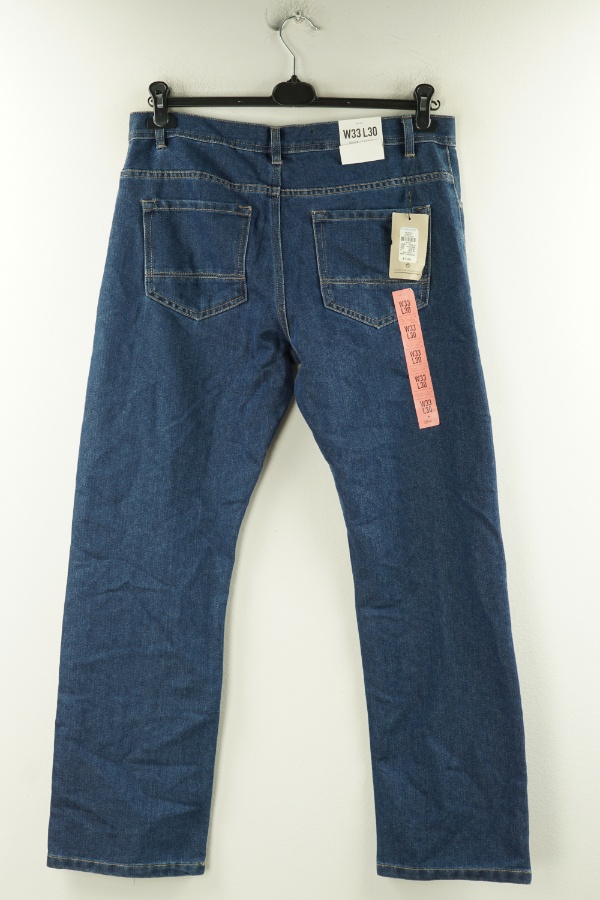 Spodnie granatowe jeansowe - DENIM CO zdjęcie 2