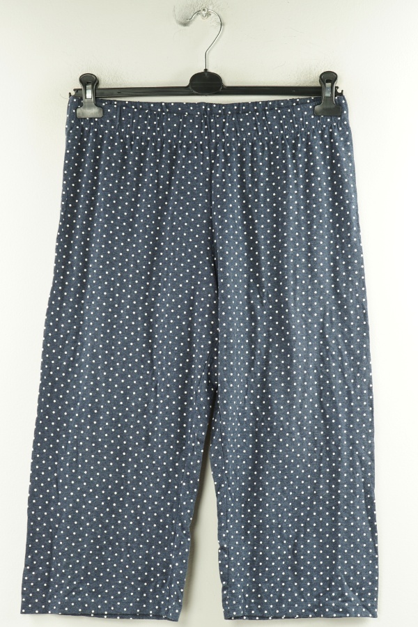 Spodnie piżamowe granatowe w białe kropki - DUNNES STORES zdjęcie 1