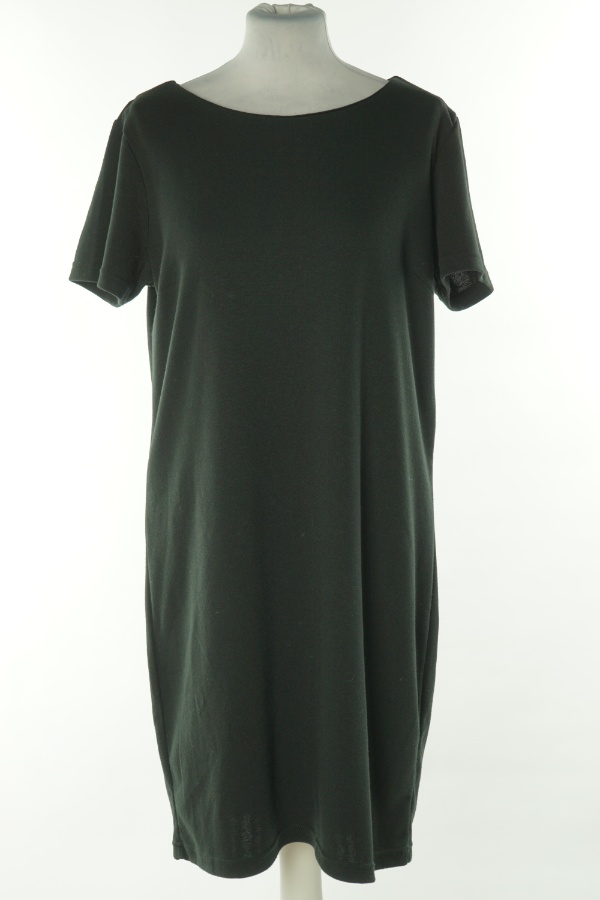 Sukienka czarna gładka - VILA zdjęcie 1