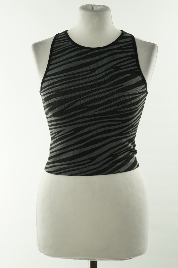 Top szaro-czarny, PRIMARK - PRIMARK zdjęcie 1