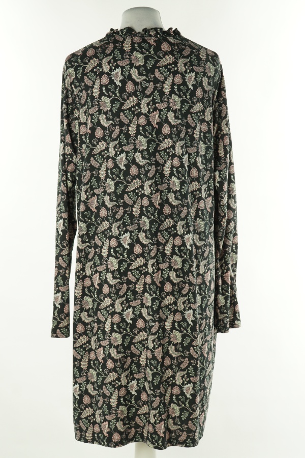 Sukienka czarna wzorzysta - PEP&CO zdjęcie 2