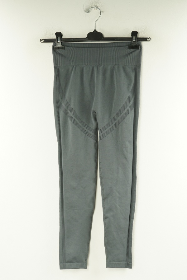 Legginsy szare - BRAK METKI Z NAZWĄ PRODUCENTA zdjęcie 1