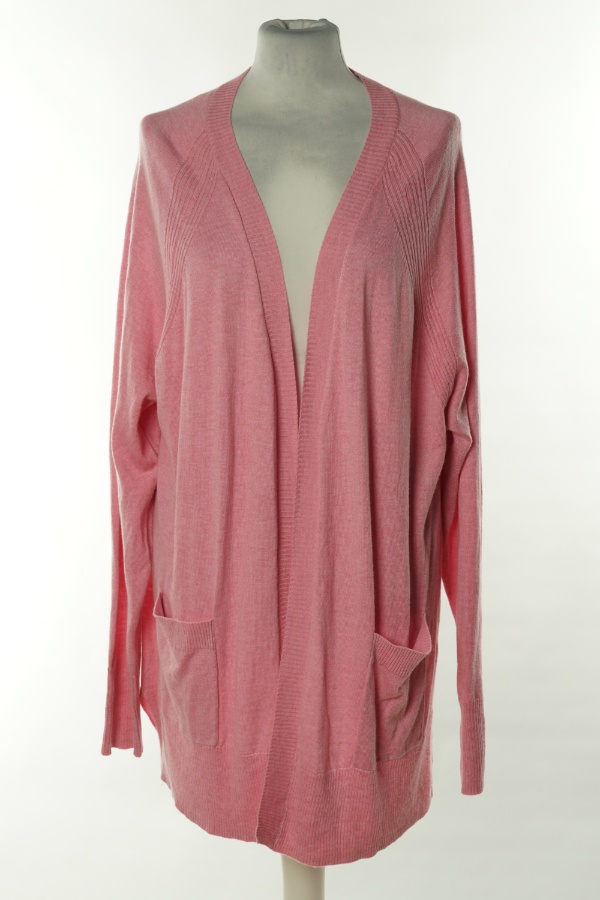 Narzutka różowa sweterkowa - F&F zdjęcie 1