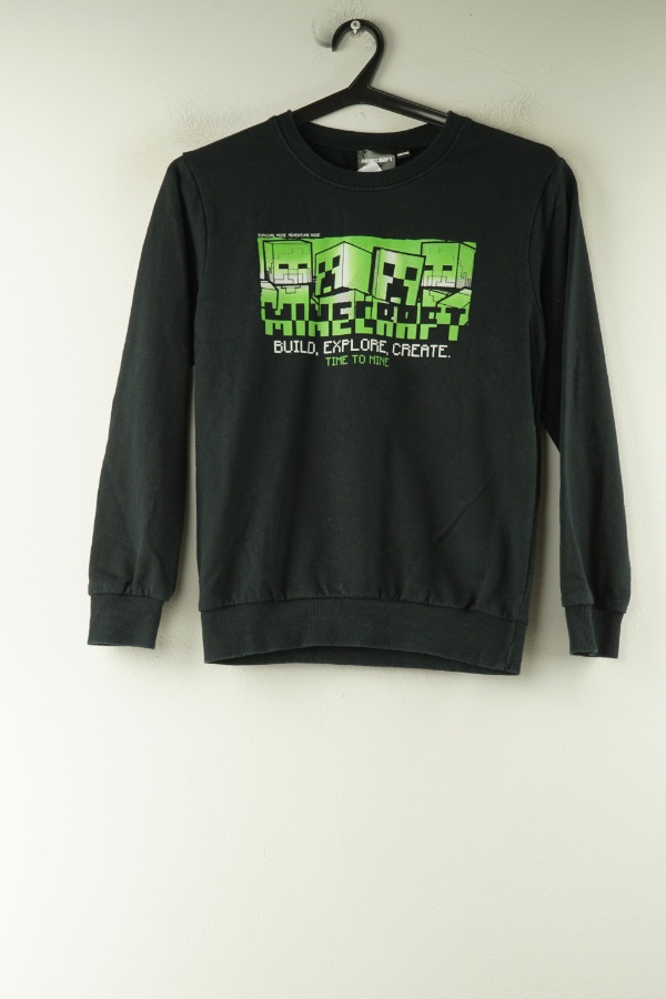Bluza czarna MINECRAFT - KAPPAHL zdjęcie 1
