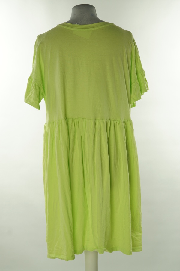 Sukienka zielona bawełniana baby doll - DUNNES STORES zdjęcie 2