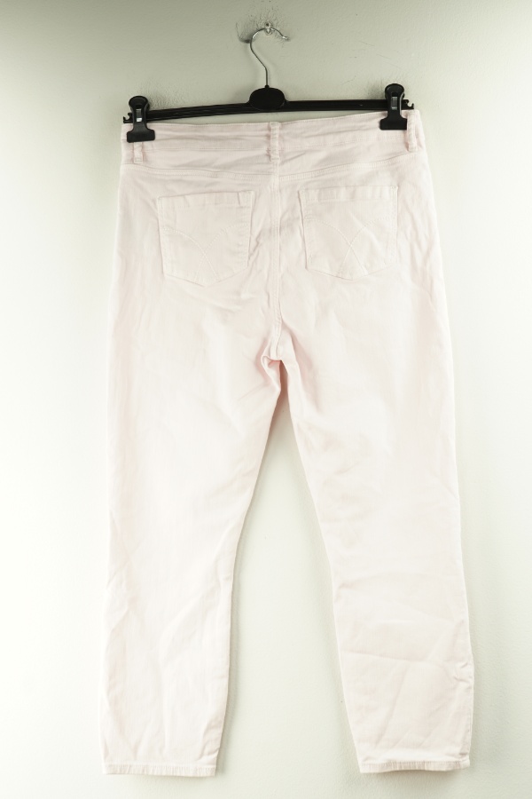 Spodnie jasnoróżowe jeansowe - CREW CLOTHING COMPANY zdjęcie 2