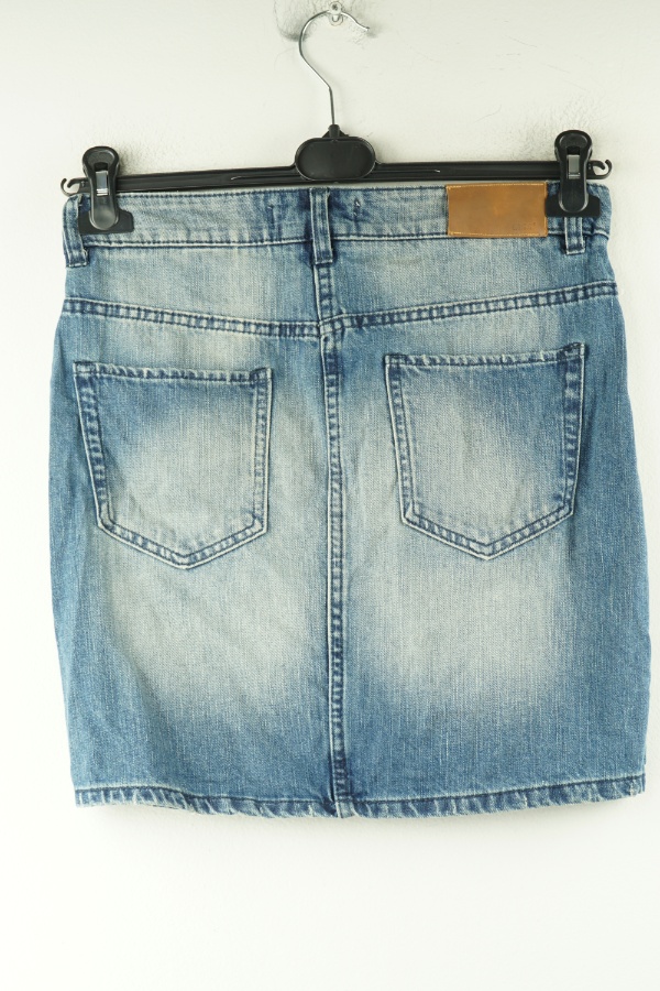 Spódnica jeansowa mini  - H&M zdjęcie 2