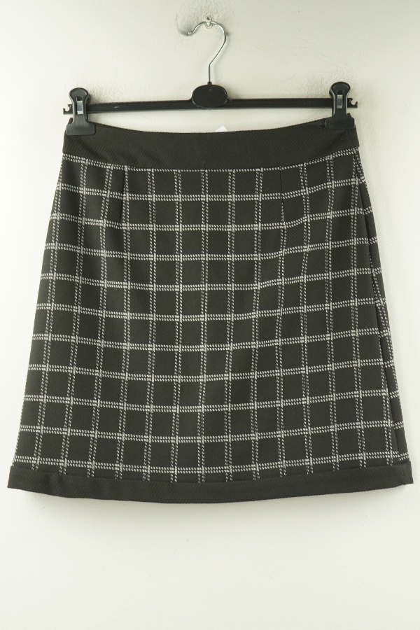 Spódnica czarno-biała w kratkę - F&F zdjęcie 1