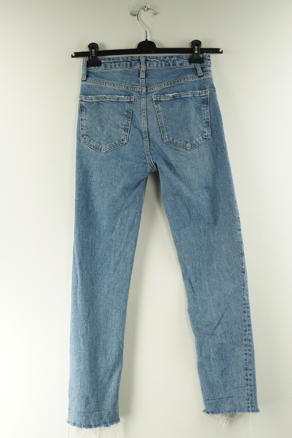 Spodnie niebieskie jeansowe, ZARA - ZARA zdjęcie 2