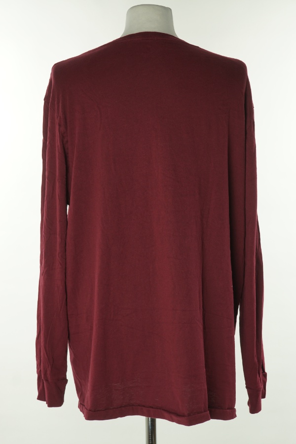 Bluzka bordowa - RALPH LAUREN zdjęcie 2