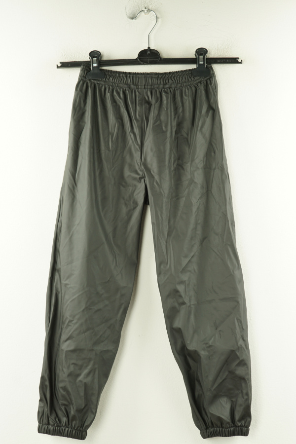 Spodnie czarne przeciwdeszczowe - BRAK METKI Z NAZWĄ PRODUCENTA zdjęcie 1