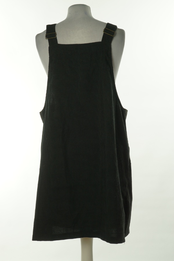 Sukienka czarna sztruksowa - SHEIN zdjęcie 2