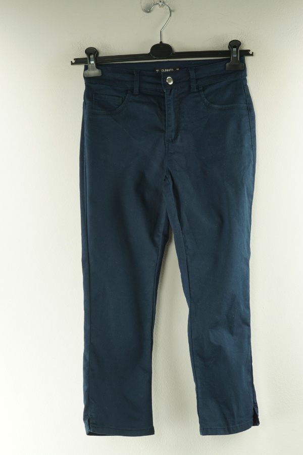 Spodnie 3/4 granatowe jeansowe - DUNNES STORES zdjęcie 1