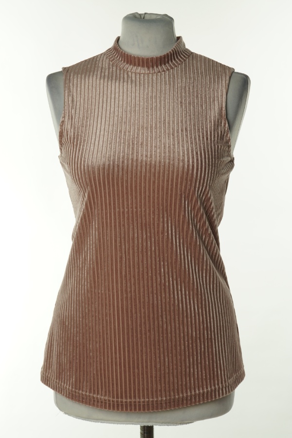 Bluzka połyskująca brudny róż - COMMA, zdjęcie 1