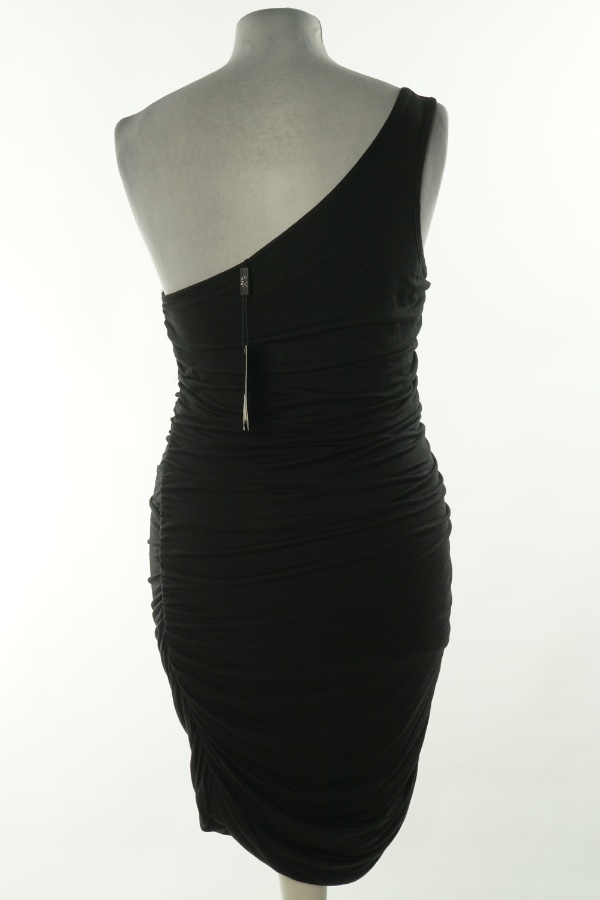 Sukienka czarna na jedno ramię - AX PARIS zdjęcie 2